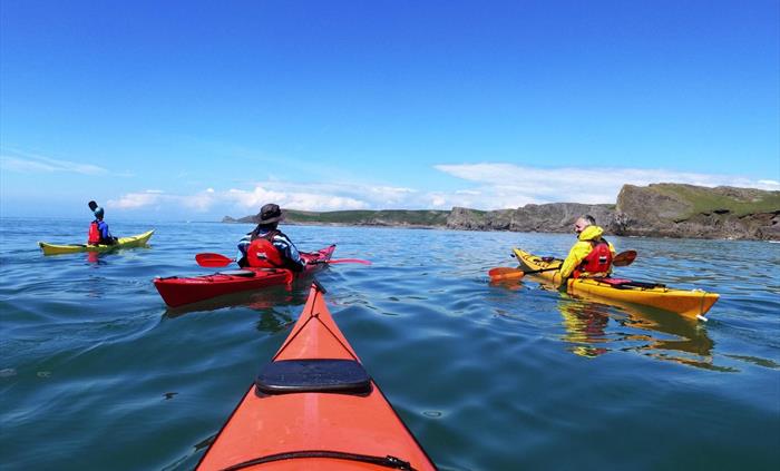 Be guided around some of the UK's most beautiful western coastline.